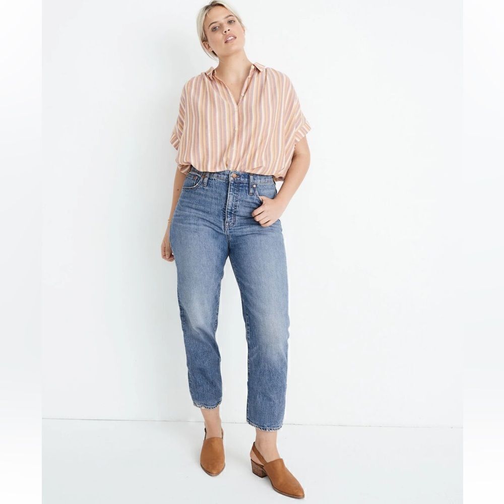 Madewell Classic Straight Jeans in Peralta Wash!